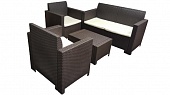 Мебель для ресторана NEBRASKA 2 SET (4 места) коричневая